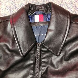 Tommy Hilfiger Black Leather Jacket